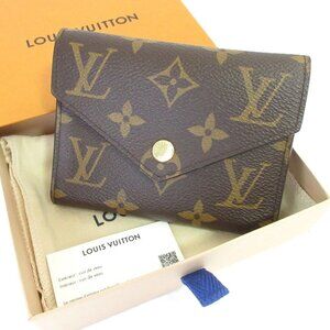 LOUIS VUITTON Brown Monogram Wallet